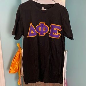 Delta Phi Epsilon Letters T-Shirt